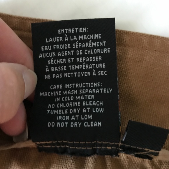 Chlorophylle - Brown Casual Mini Skirt - Picture 7 of 8